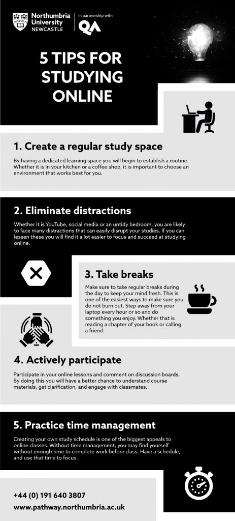 top tips for online studying